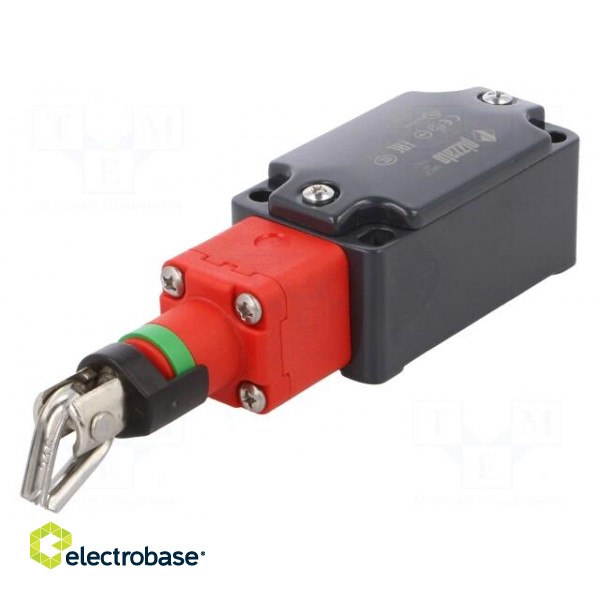 Safety switch: singlesided rope switch | NC x3 | FD | -25÷80°C | IP67 image 1