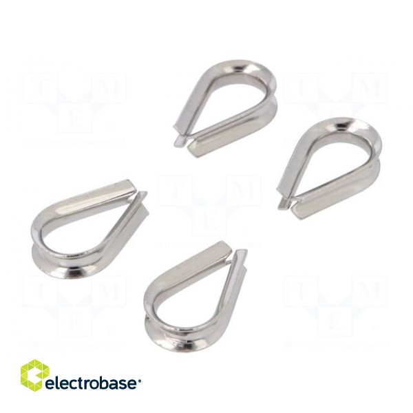 Thimble for rope | ER1022, ER5018, ER6022 | stainless steel