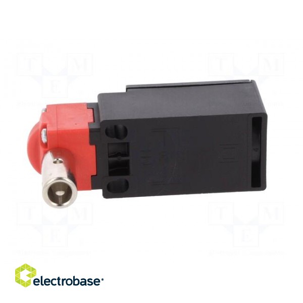 Safety switch: hinged | FR | NC + NO | IP67 | -25÷80°C | black,red image 3