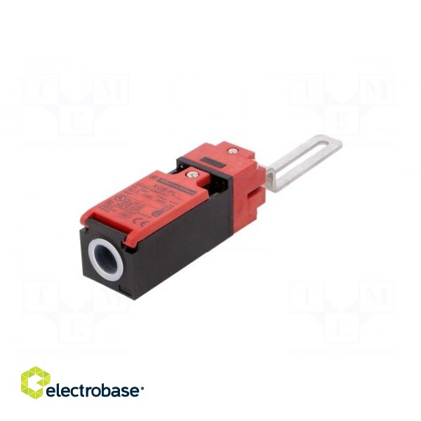 Safety switch: hinged | XCSPL | NC + NO | IP67 | -25÷70°C | red image 5