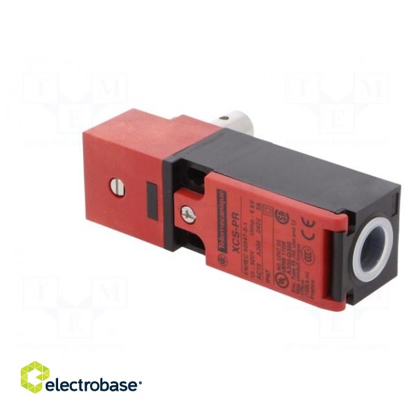 Safety switch: hinged | XCSPR | NC + NO | IP67 | -25÷70°C | red image 4
