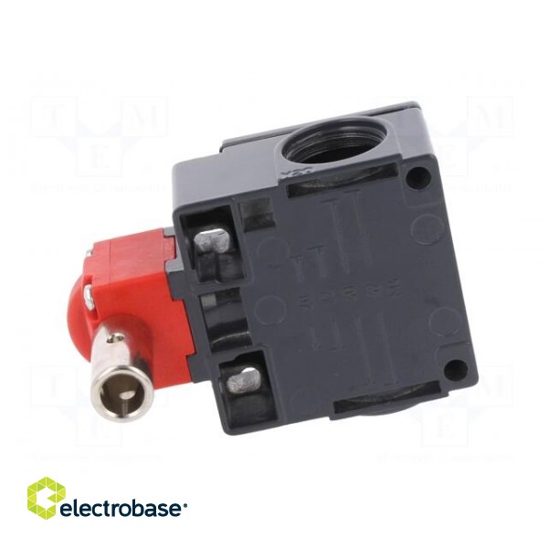 Safety switch: hinged | FZ | NC + NO | IP67 | -25÷80°C | red,grey image 3