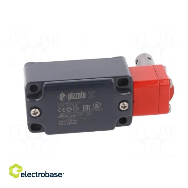 Safety switch: hinged | Series: FD | NC x3 | IP67 | -25÷80°C | Mat: metal image 7