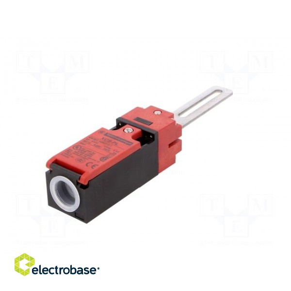 Safety switch: hinged | XCSPL | NC + NO | IP67 | -25÷70°C | red image 6