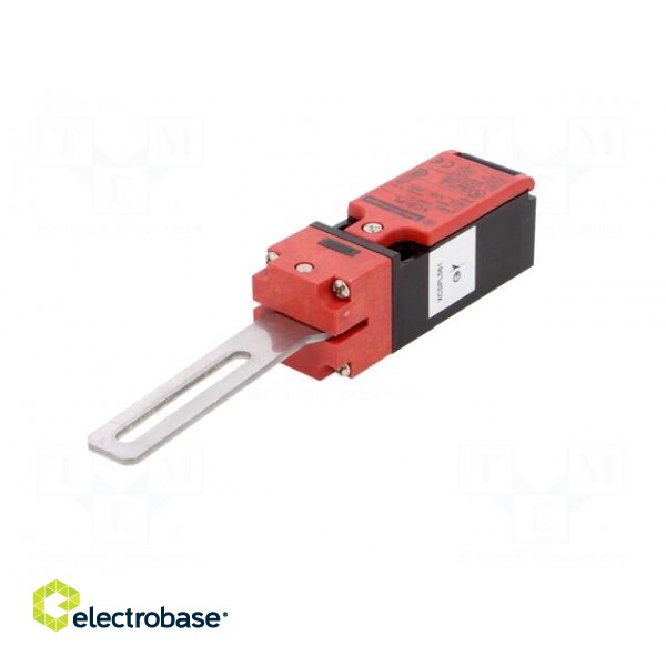 Safety switch: hinged | XCSPL | NC + NO | IP67 | -25÷70°C | red image 2