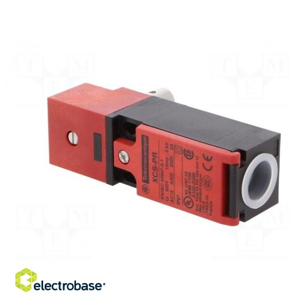 Safety switch: hinged | XCSPR | NC x2 | IP67 | -25÷70°C | red | PREVENTA image 4