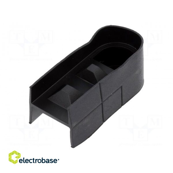 Lateral plug | -20÷55°C | Colour: black | Application: 3100.1610N paveikslėlis 1
