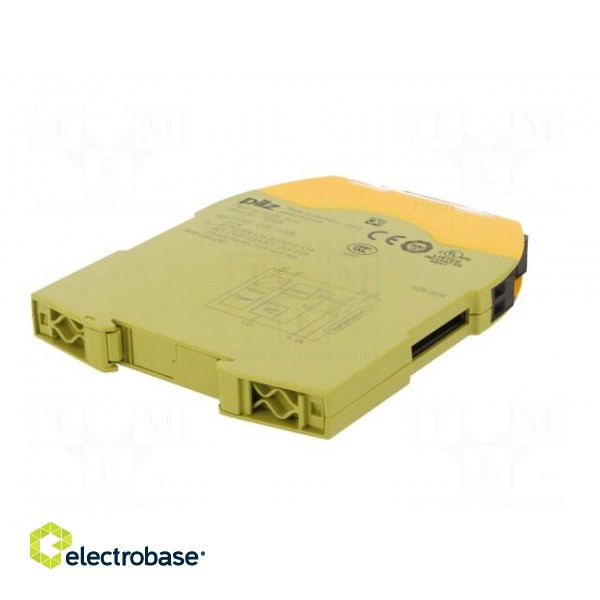 Module: extension | Series: PNOZ s8 | IN: 1 | OUT: 3 | Mounting: DIN | IP40 paveikslėlis 6