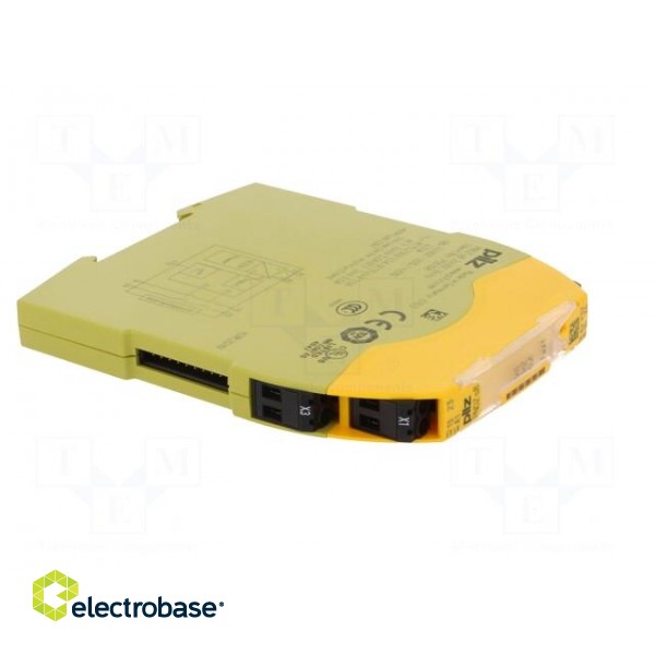 Module: extension | Series: PNOZ s8 | IN: 1 | OUT: 3 | Mounting: DIN | IP40 image 8
