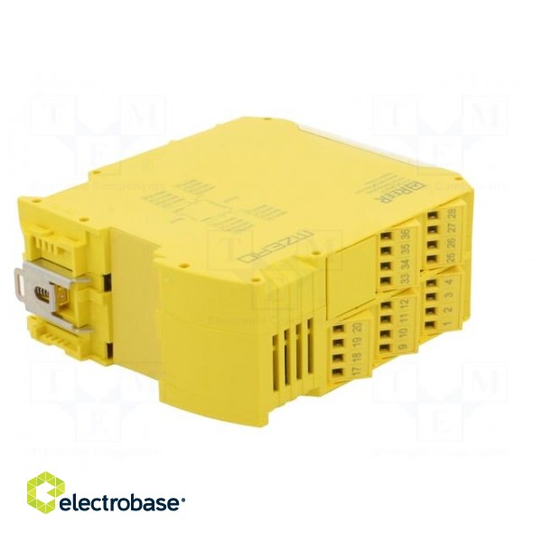 Module: programmable safety controller | 24VDC | IN: 16 | OUT: 12 фото 6