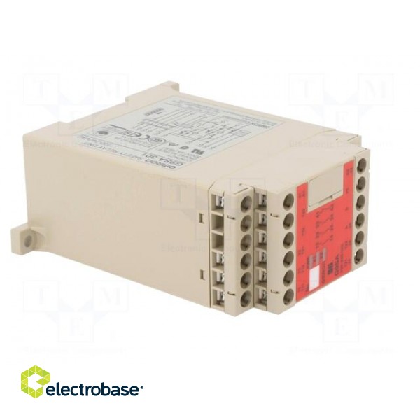 Module: safety relay | G9SA | 100÷240VAC | IN: 2 | -20÷55°C image 8