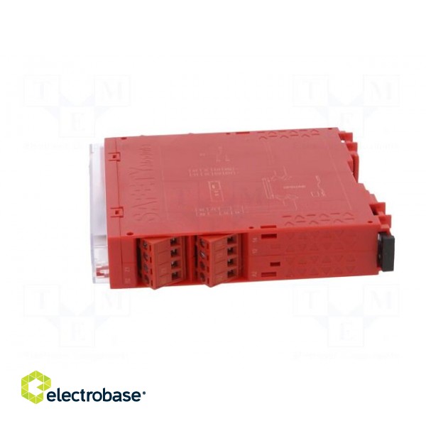 Module: safety relay | 24VAC | 24VDC | IN: 1 | for DIN rail mounting image 3