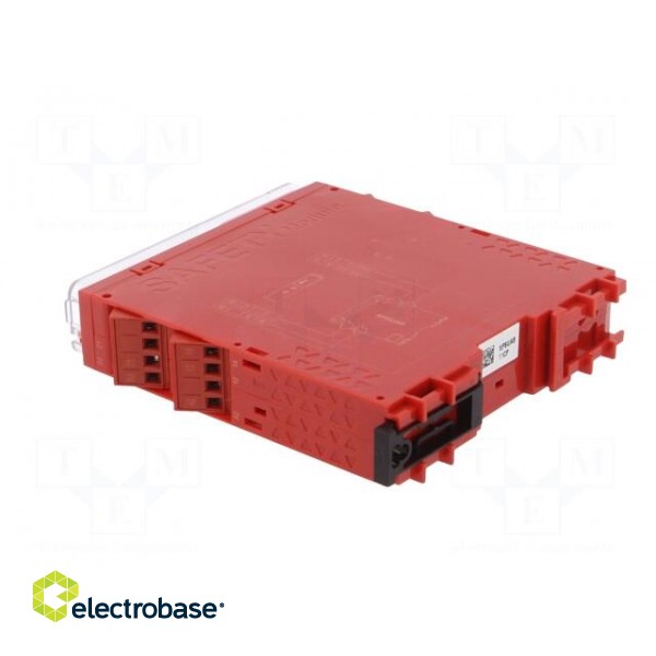 Module: safety relay | 24VAC | 24VDC | IN: 1 | for DIN rail mounting image 4