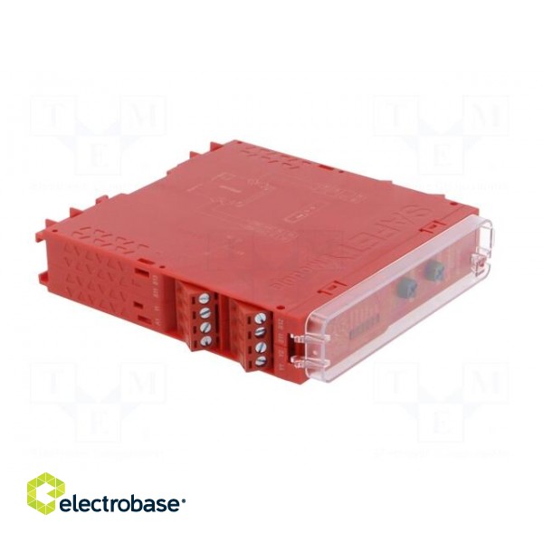 Module: safety relay | 24VAC | 24VDC | IN: 1 | for DIN rail mounting image 8