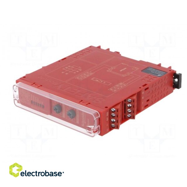 Module: safety relay | 24VAC | 24VDC | IN: 2 | for DIN rail mounting image 2