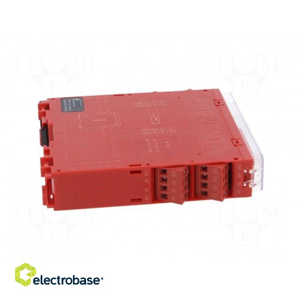 Module: safety relay | 24VAC | 24VDC | IN: 2 | for DIN rail mounting фото 7