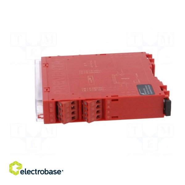 Module: safety relay | 24VAC | 24VDC | IN: 2 | for DIN rail mounting image 3