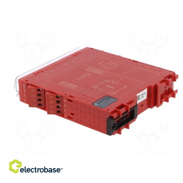 Module: safety relay | 24VAC | 24VDC | IN: 2 | for DIN rail mounting paveikslėlis 4