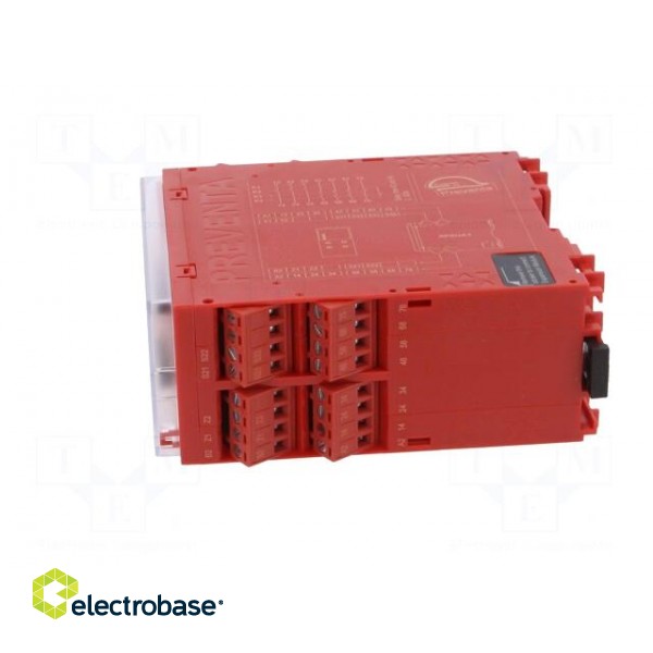 Module: safety relay | 24VAC | 24VDC | IN: 3 | for DIN rail mounting image 3
