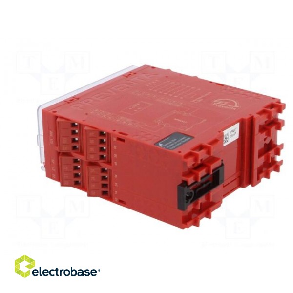 Module: safety relay | 24VAC | 24VDC | IN: 3 | for DIN rail mounting image 4