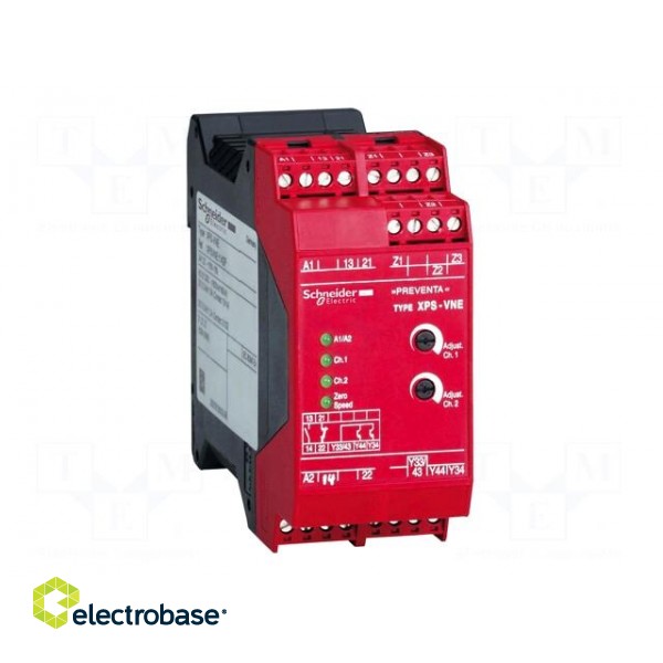 Module: safety relay | 24VDC | for DIN rail mounting | IP20