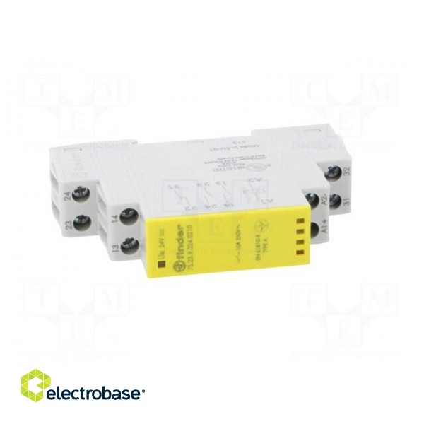Module: safety relay | Series: 7S | OUT: 3 | Mounting: DIN | -40÷70°C фото 9