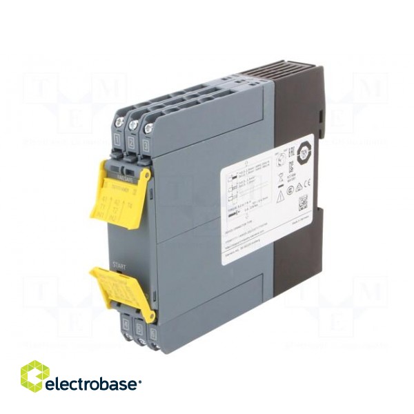 Module: safety relay | 3SK1 | 110÷240VAC | 110÷240VDC | -25÷60°C | IP20 image 1