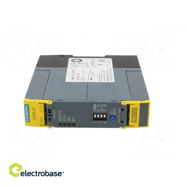 Module: safety relay | 3SK1 | 24VDC | for DIN rail mounting | IP20 фото 9