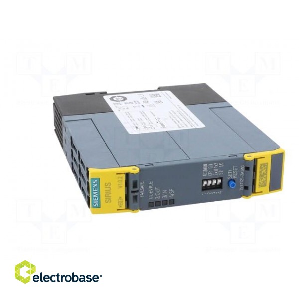 Module: safety relay | 3SK1 | 24VDC | for DIN rail mounting | IP20 фото 9