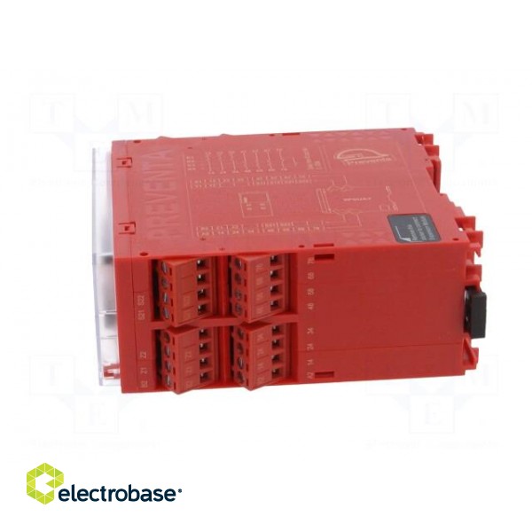 Module: safety relay | 48÷240VAC | 48÷240VDC | IN: 3 | -25÷50°C | IP20 image 3