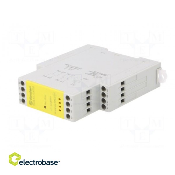 Module: safety relay | 7S | 110VDC | OUT: 4 | for DIN rail mounting image 2