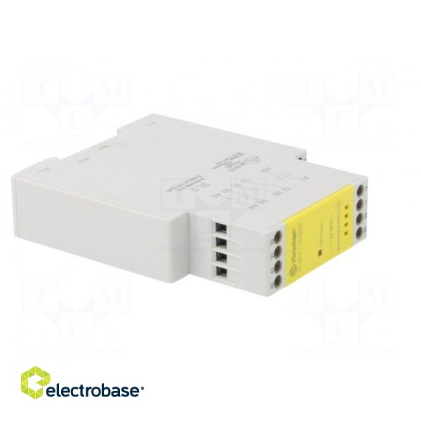Module: safety relay | 7S | 110VDC | OUT: 4 | for DIN rail mounting paveikslėlis 8