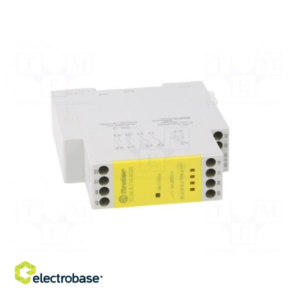 Module: safety relay | 7S | 110VDC | OUT: 4 | for DIN rail mounting paveikslėlis 9