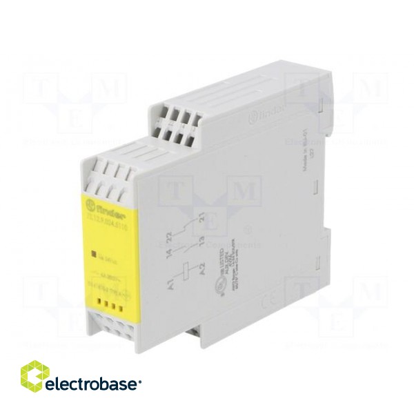 Module: safety relay | Series: 7S | OUT: 2 | Mounting: DIN | -40÷70°C фото 1