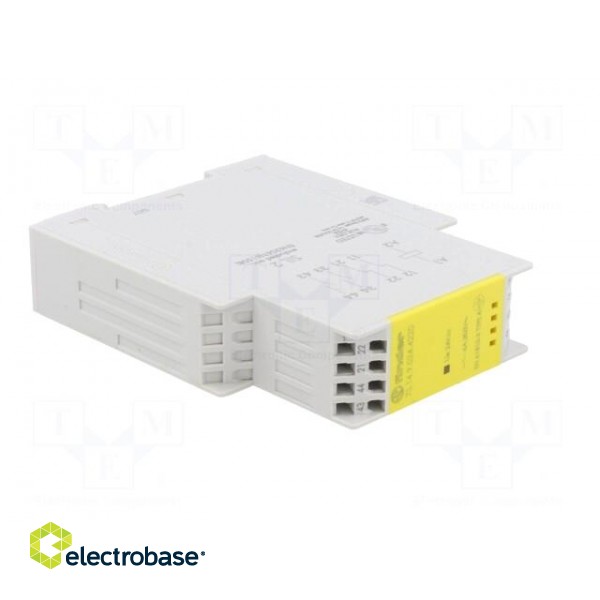 Module: safety relay | 7S | 24VDC | OUT: 4 | for DIN rail mounting image 8