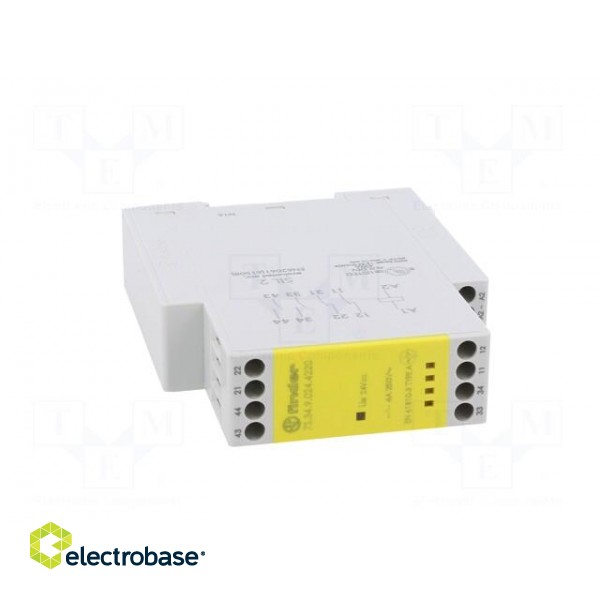 Module: safety relay | 7S | 24VDC | OUT: 4 | for DIN rail mounting image 9