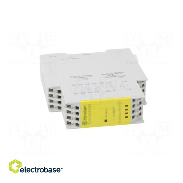 Module: safety relay | 7S | 24VDC | OUT: 6 | for DIN rail mounting image 9