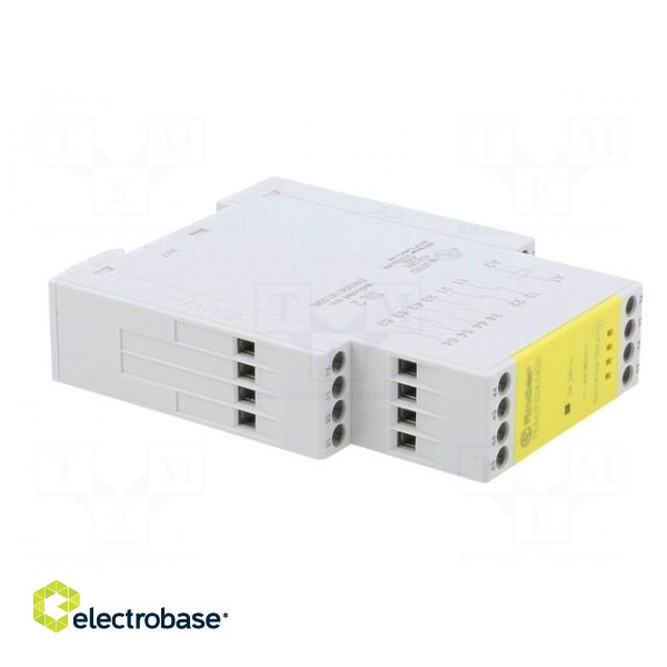 Module: safety relay | 7S | 24VDC | OUT: 6 | for DIN rail mounting paveikslėlis 8