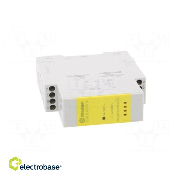 Module: safety relay | 7S | Usup: 230VAC | OUT: 2 | -40÷70°C | IP20 | 250V image 9