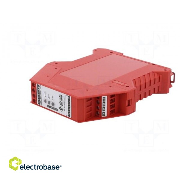 Module: safety relay | CS | 230VAC | for DIN rail mounting | -25÷55°C image 2