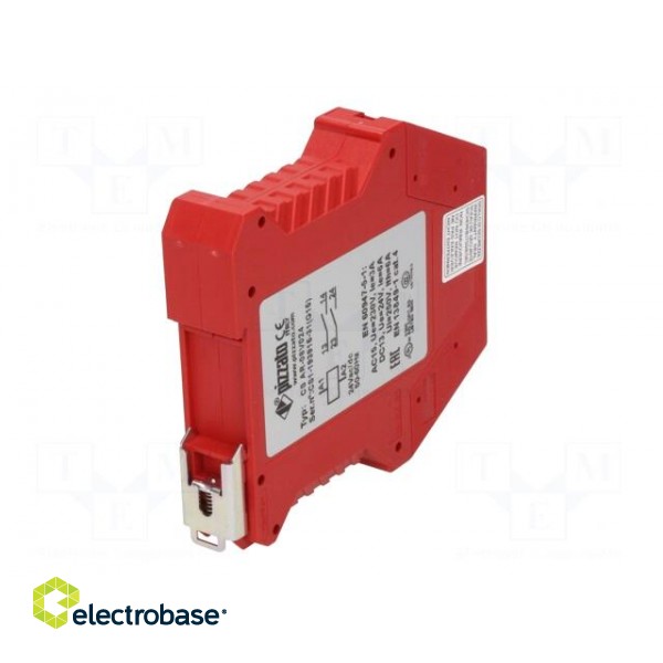 Module: safety relay | CS | 24VAC | 24VDC | for DIN rail mounting фото 6