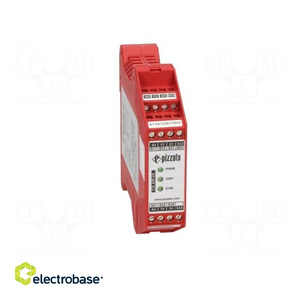 Module: safety relay | CS | 24VAC | 24VDC | for DIN rail mounting фото 9