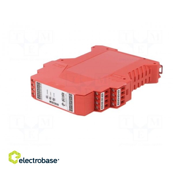 Module: safety relay | CS | 24VAC | 24VDC | for DIN rail mounting image 2