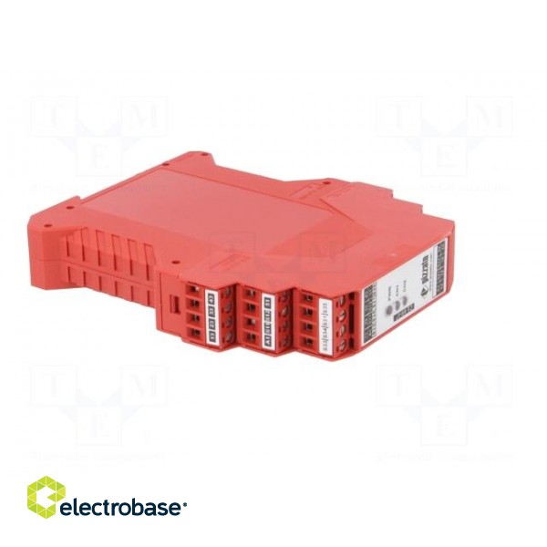 Module: safety relay | CS | 24VAC | 24VDC | for DIN rail mounting paveikslėlis 8