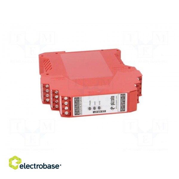 Module: safety relay | CS | 24VAC | 24VDC | for DIN rail mounting paveikslėlis 9