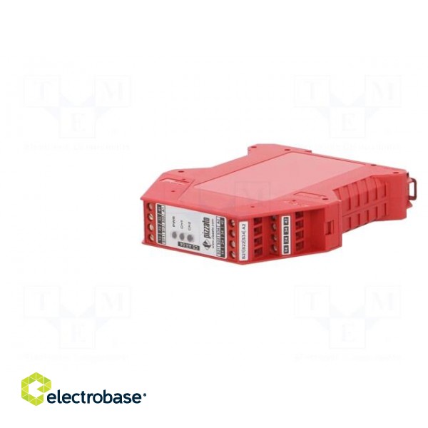 Module: safety relay | CS | 24VAC | 24VDC | for DIN rail mounting image 2