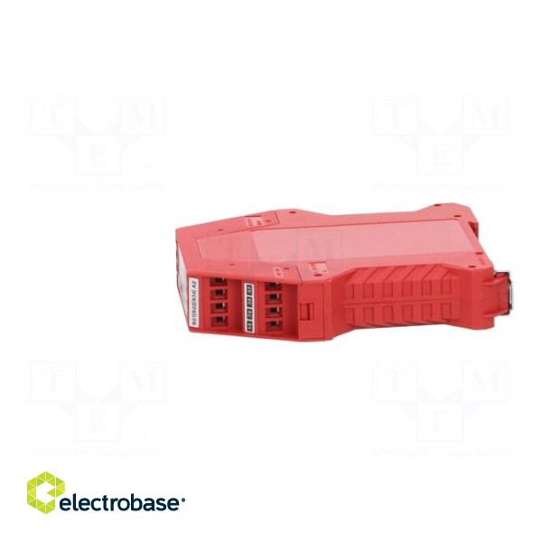 Module: safety relay | CS | 24VAC | 24VDC | for DIN rail mounting фото 3