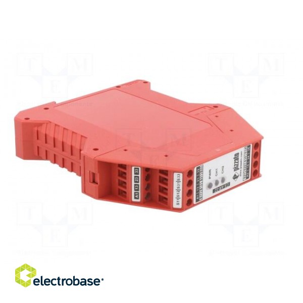Module: safety relay | CS | 24VAC | 24VDC | for DIN rail mounting image 8