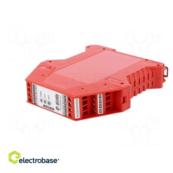Module: safety relay | CS | 24VAC | 24VDC | for DIN rail mounting фото 2