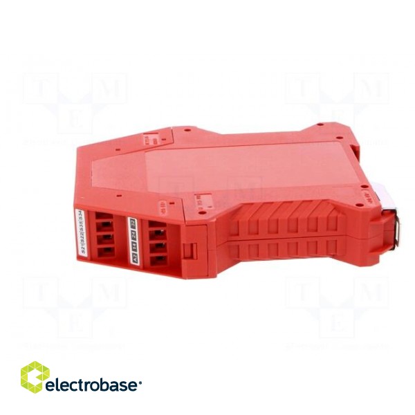 Module: safety relay | CS | 24VAC | 24VDC | for DIN rail mounting фото 3